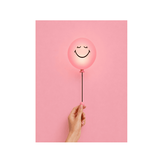 Mob Bubbly Light Smiley World Pink