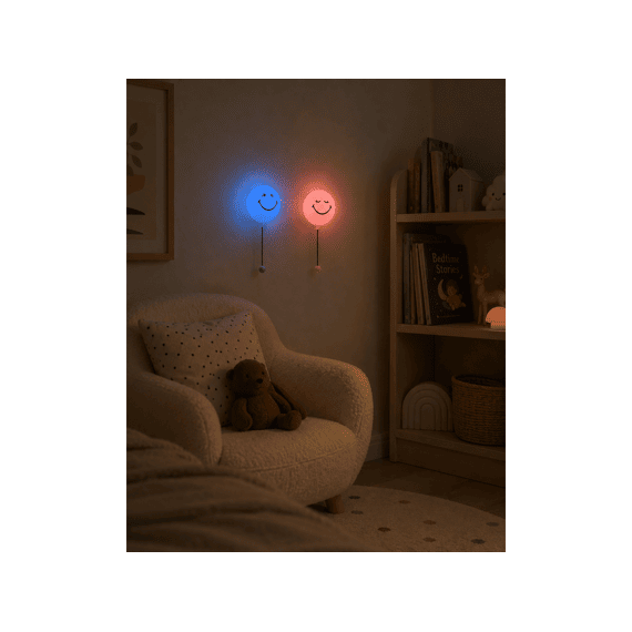 Mob Bubbly Light Smiley World Pink