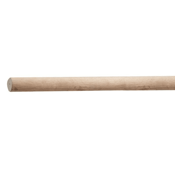 Zitstok hout 28mm 1m