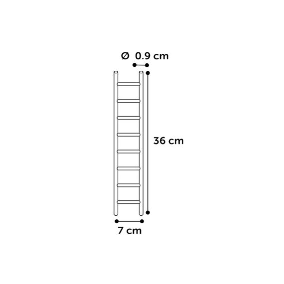 Houten Ladder Met 8 Treden