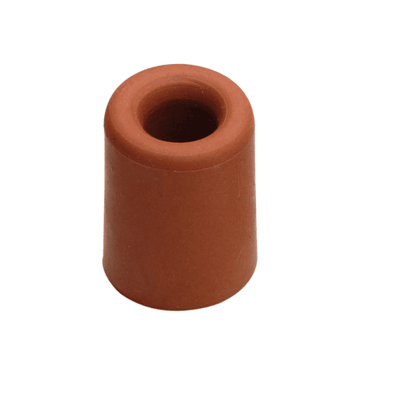 Deurstop Thermoplastisch rubber bruin 30x24mm