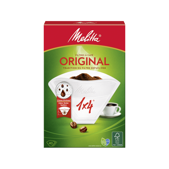 Melittafilter 1X4/40 Classic