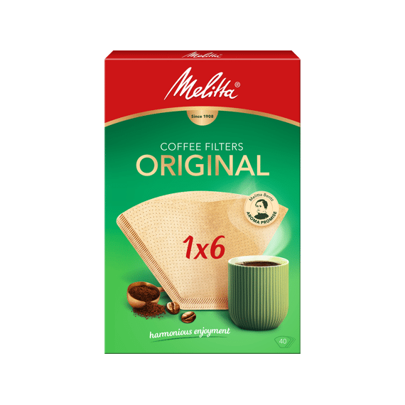Melittafilter 1X6/40 Bruin