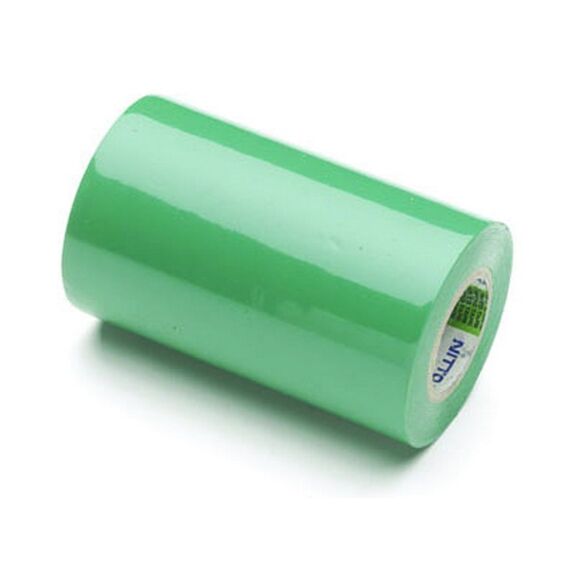 Isolatietape groen 100mm x 10m
