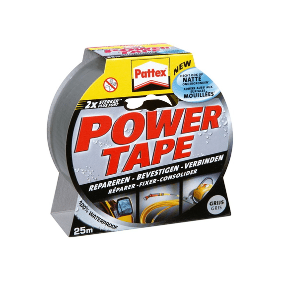 Pattex Power Tape 50Mmx25M Grijs