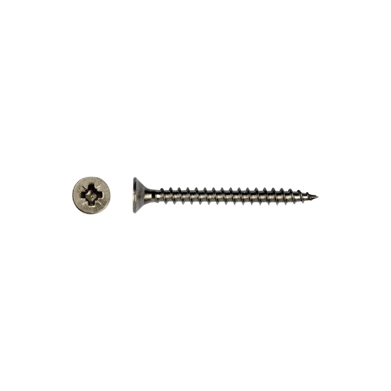 Spaanplaatschroef (200) 4.0X50 Vzk A2 Inox