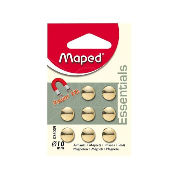 Magneetjes Prestige Map Doos 8St Goud
