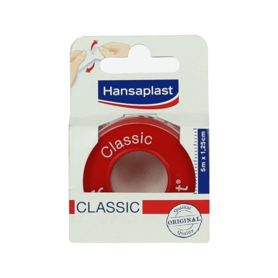Hansaplast Sparad. Clas. 5Mx1,25Cm.