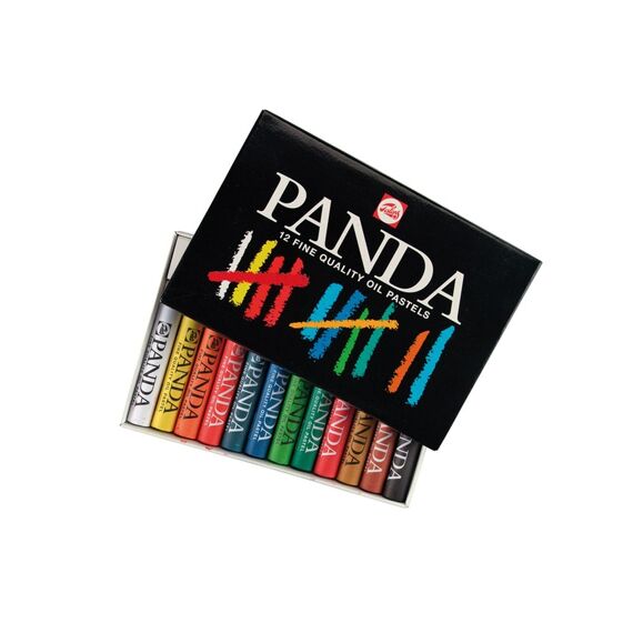 Talens Panda Krijtjes Oliepastels 12 Stuks