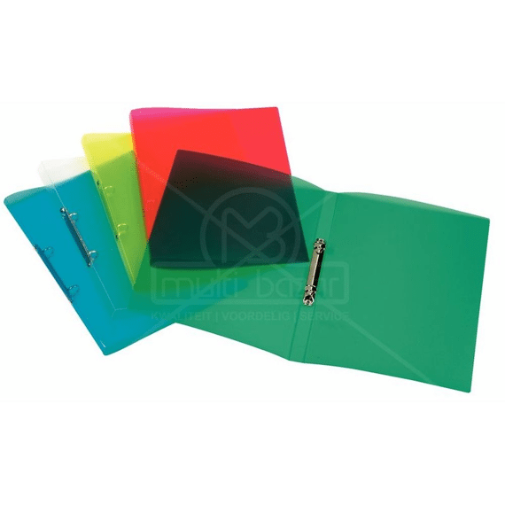 Ringmap 2R Pp A4 Groen Transparant