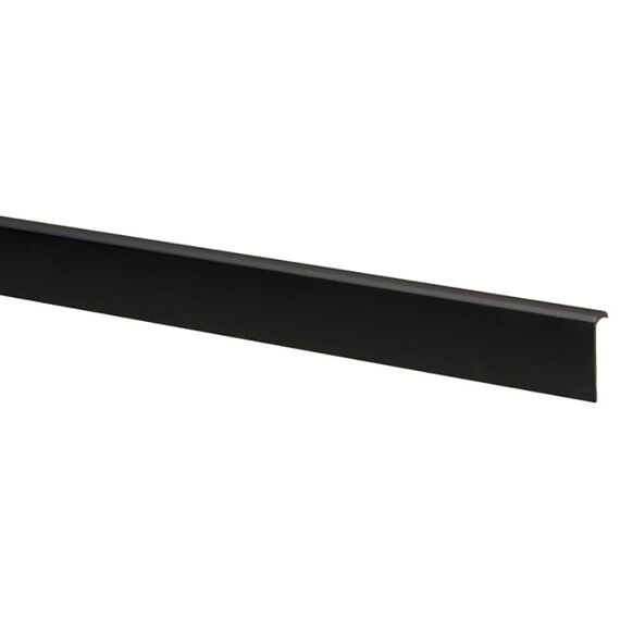Hockeystickprofiel 8X21Mm Zwart 260Cm
