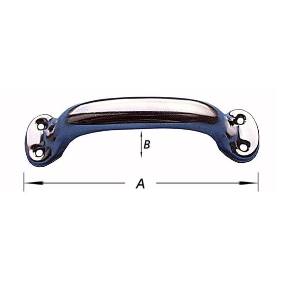 Holle Grepen,Hoog Model,Zwart 90Mm