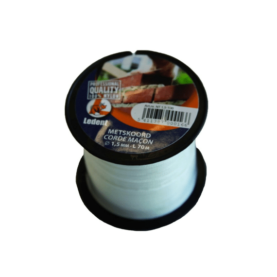 Nylon Metskoord 1.5Mm R100Gr (+-75M)