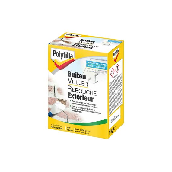 Polyfilla Buitenvuller Poeder 1 Kg