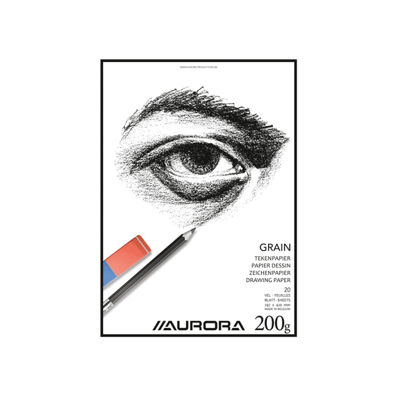 Tekenblok Wit A3 297X420 200Gr