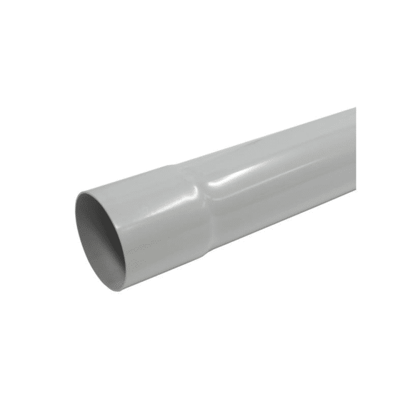 Pvc Buis 80Mm-4M-1.5Mm Li.Grijs