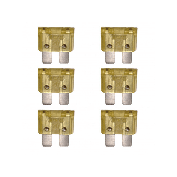 Steekzekering 20 Amp 6St Blister