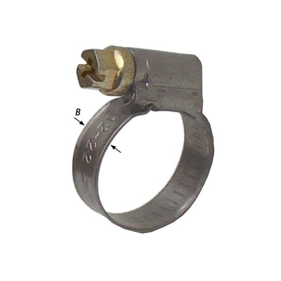2 Darmklemmen Koolstofstaal 20-32Mm