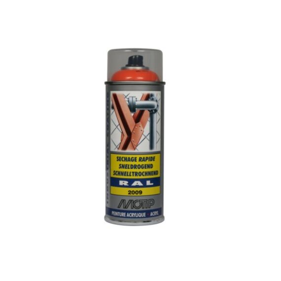 Motip Industrial Ral 2009 Verkeers Oranje 400 Ml