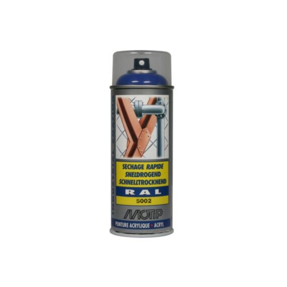 Motip Industrial Ral 5002 Ultramarijn Blauw 400 Ml