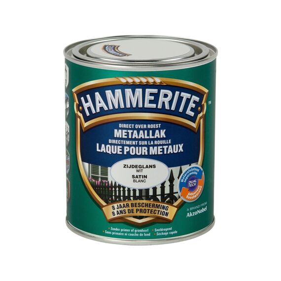 Hammerite Satijnglanslak Wit 750 Ml