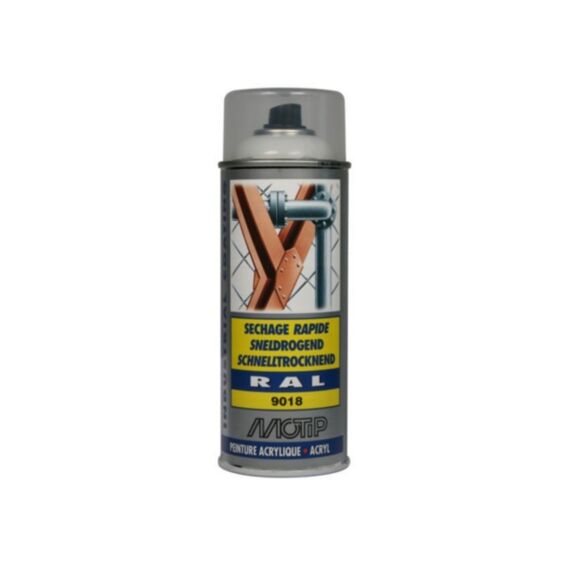 Motip Industrial Ral 9018 Papyrus Wit 400 Ml