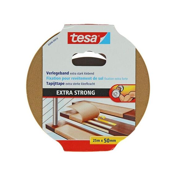 Tesa Tapijttape Extra Sterk 25M:50Mm