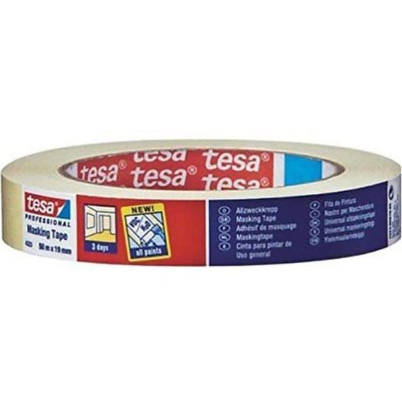 Bd  Tesa Crêpepapieren maskeringstape 50Mx19Mm