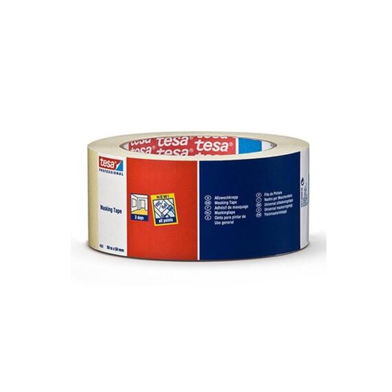 Bd Tesa Crêpepapieren maskeringstape 50Mx50Mm