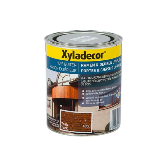 Xyladecor Ramen&Deuren Uv-Plus Teak 0.75L