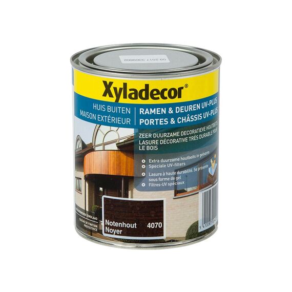 Xyladecor Ramen&Deuren Uv-Plus Notenhout 0.75L