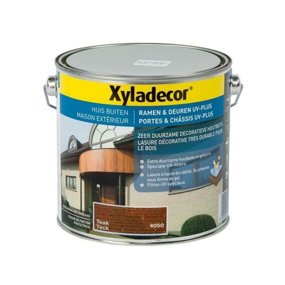 Xyladecor Ramen&Deuren Uv-Plus Teak 2.5L