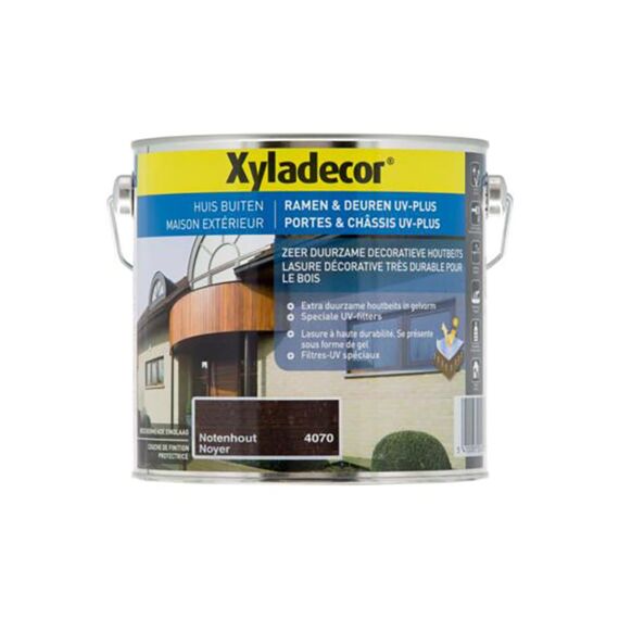 Xyladecor Ramen&Deuren Uv-Plus Notenhout 2.5L