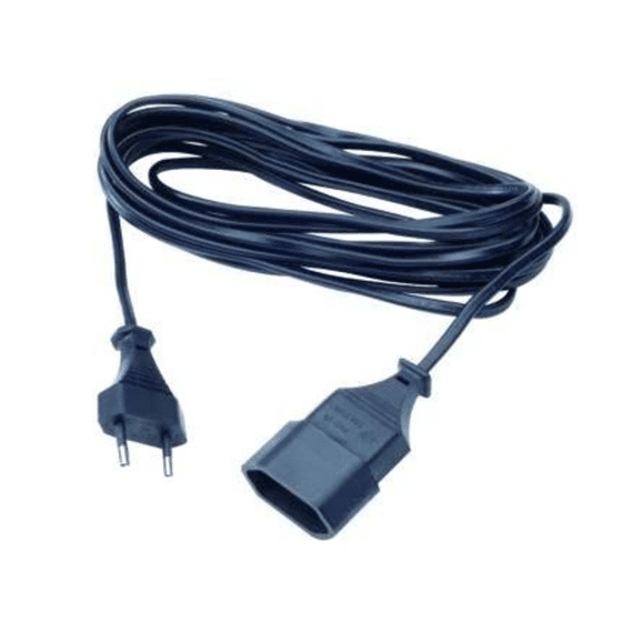 Snoer 5m Zwart 2x0.75