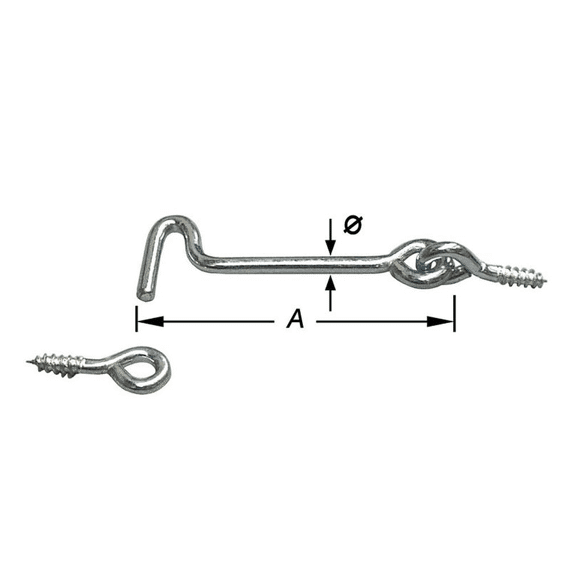 Windhaken 120Mm