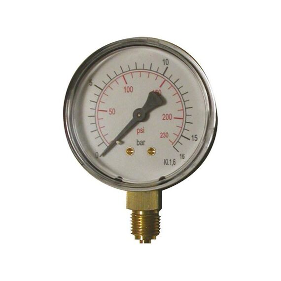 Manometer 16B Rugaansl. 1/4 (Blister)