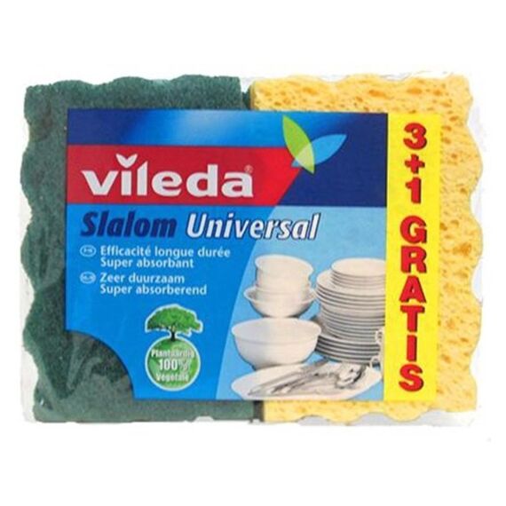 Vileda Spons Slalom Universal 3 + 1