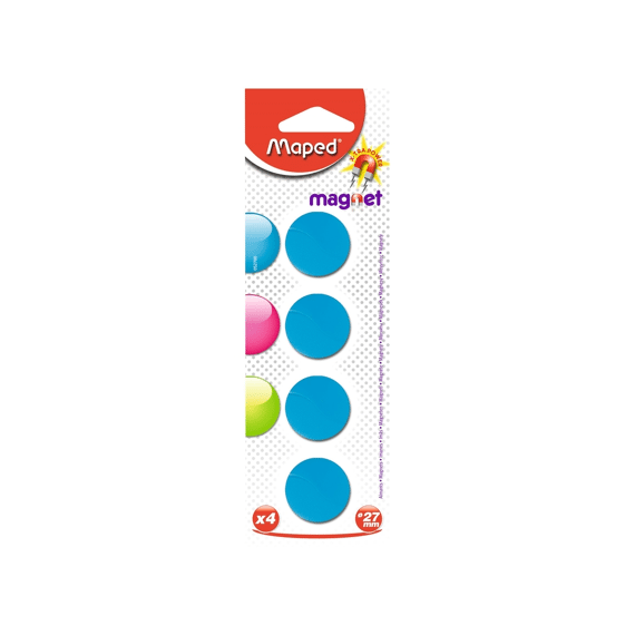 Maped Magneten Kleur 27Mm 4St