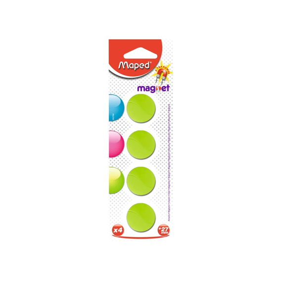 Maped Magneten Kleur 27Mm 4St