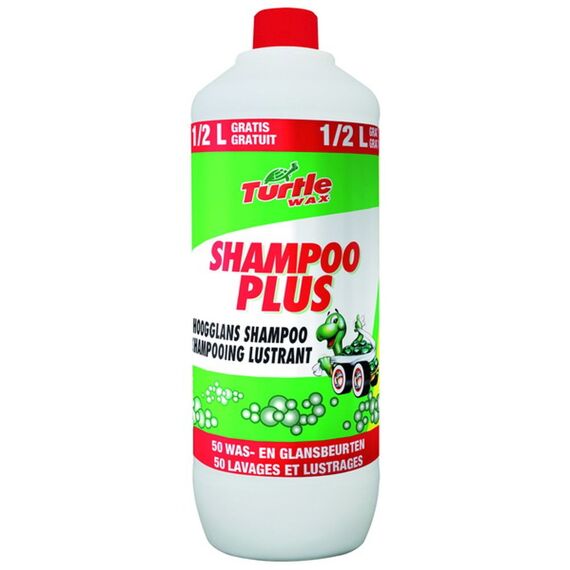 Shampoo+halve liter gratis