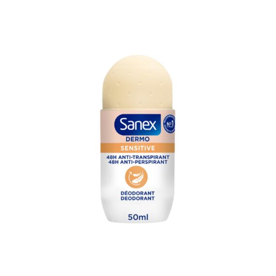 Sanex Deodorant Roll-On Dermo Sensitive Duo 50Ml