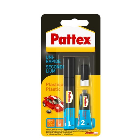 Pattex Plastics Kit Tube (2G+Pen4Ml)