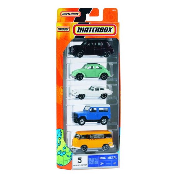 Matchbox 5 Pack Ass.