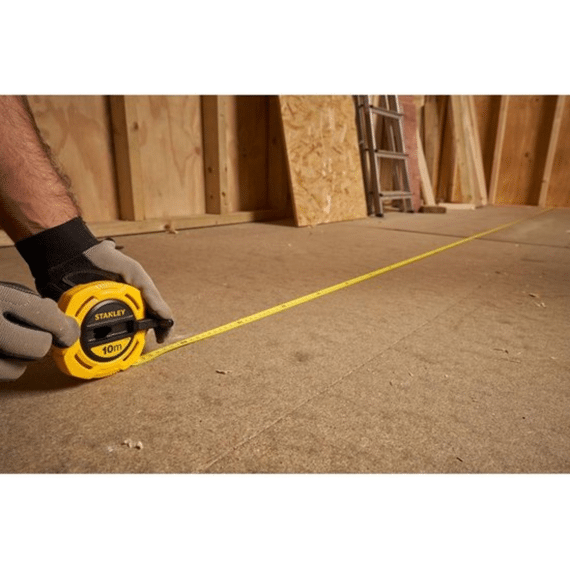 Stanley Landmeter Fiberglas 10m-12mm