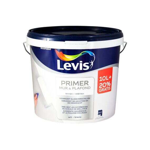 Levis Primer Mur & Plafond 12L