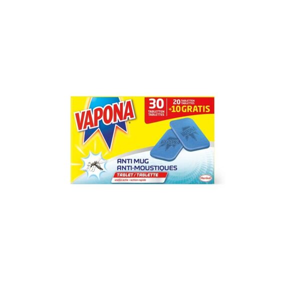 Vapona Anti-Mug Tablets 20+10