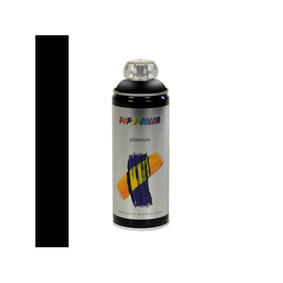 Motip Platinum Ral 9005 Diepzwart 400 Ml Zijdeglans