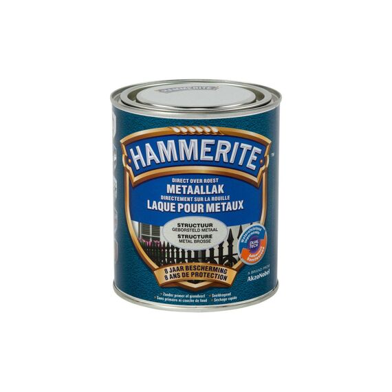 Hammerite Structuur Mat Lak Geborsteld Metaal 750 Ml