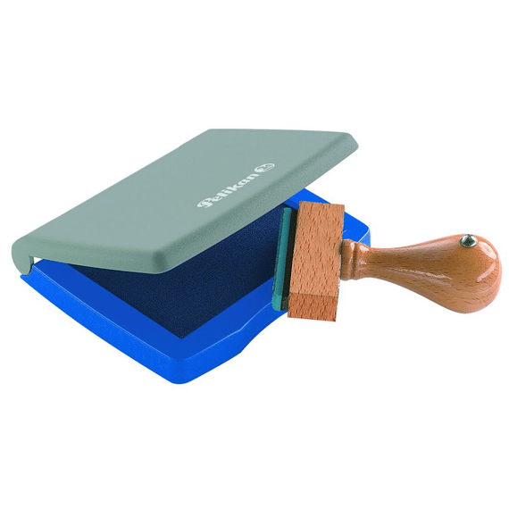 Pelikan Stempelkussen Blauw