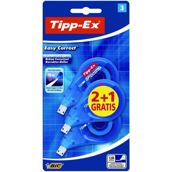 Tipp-Ex Correctieroller Easy 4.2Mm 2+1 Gratis